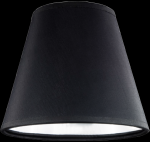 lampshade color pvc black chrome Table Lamps