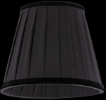 lampshade color fabric black Floor Lamps