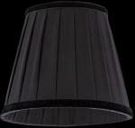 lampshade color creponne black Table Lamps