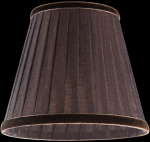 lampshade color organdy brown Floor Lamps