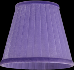 lampshade color organdy lilac Wall Lamps