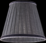 lampshade color organdy graphite Chandeliers