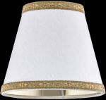 lampshade color pvc white gold Floor Lamps