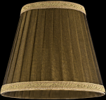 lampshade color organdy bronze Chandeliers