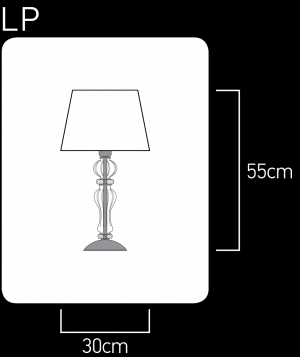 Reina 114/LG gold leaf-golden teak-crystal table lamp-pvc black gold shade Table Lamps Reina design