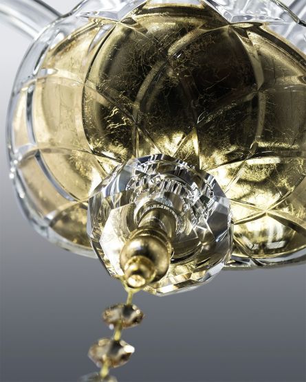 Wall Lamps Olympia Olympia 104/AP 7 gold leaf-crystal wall lamp View 4