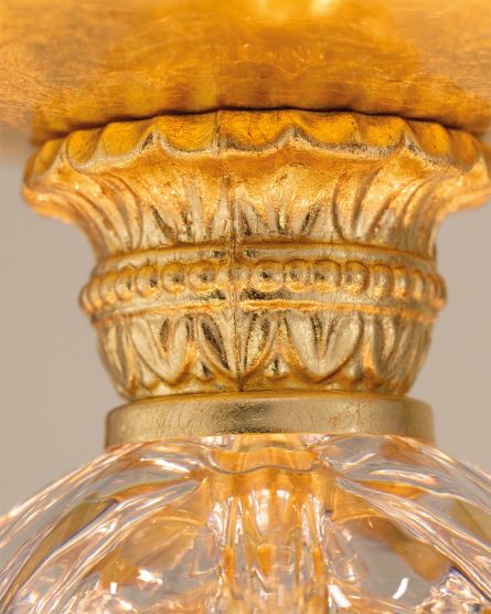 Ceiling Lamps Elizabeth Elizabeth 125/PLG gold leaf-crystal celling lamp View 1