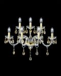 Wall Lamps Olympia Olympia 104/AP 7 gold leaf-crystal wall lamp