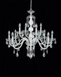 Chandeliers Olympia Olympia 104/CH 12 chrome-white-crystal chandelier