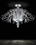 Ceiling Lamps Contessa Contessa 120/PLM chrome-crystal ceiling lamp