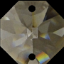 crystal color satin Linear Chandelier