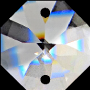 crystal color crystal Linear Chandelier
