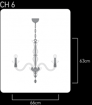 114 / CH 15 / gold leaf / white / crystal chandelier Chandeliers Reina design