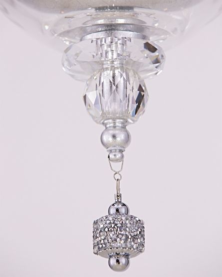 Chandeliers Kassandra Kassandra 101/CH 6 silver leaf-crystal chandelier View 4