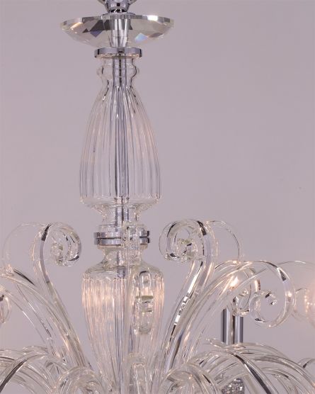 Chandeliers Kassandra Kassandra 101/ CH 8 chrome-crystal chandelier View 2