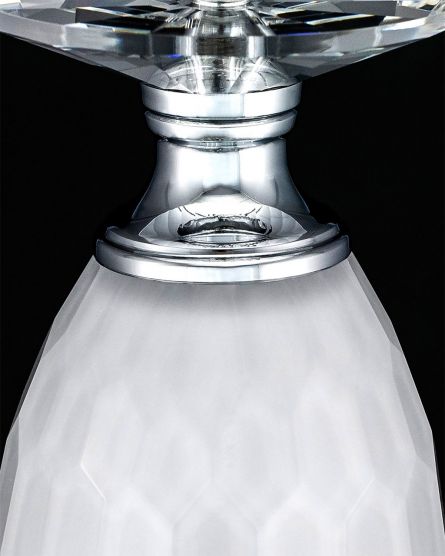 Φωτιστικά Οροφής-Πολυέλαιοι Contessa Contessa 120/CH 10 χρώμιο-λευκός-κρυστάλλινος πολυέλαιος Όψη 4